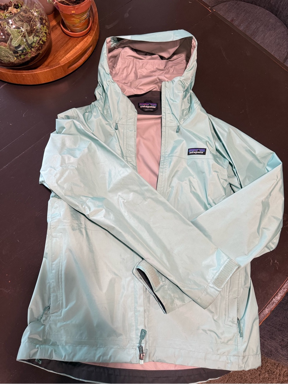Patagonia Women's Torrentshell Rain Jacket Snowmelt Blue Sz Small - Picture 2 of 6